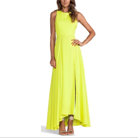 NAVEN/Revolve Neon Gown - Picture 2 of 5